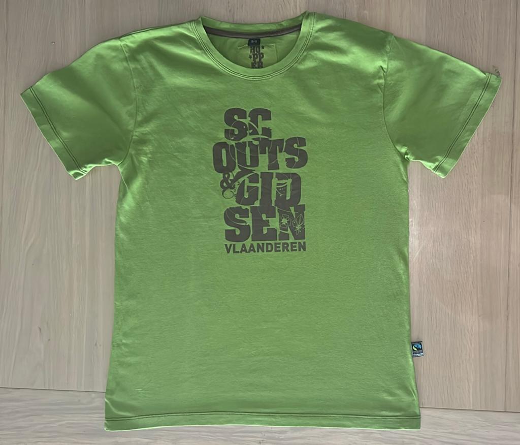 T-shirt scouts en gidsen maat 134/140, Kinderen en Baby's, Ophalen of Verzenden, Zo goed als nieuw, Jongen of Meisje, Shirt of Longsleeve