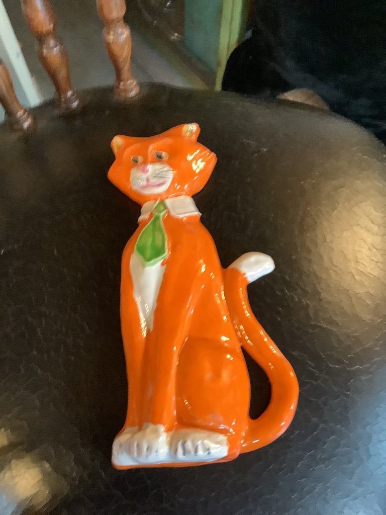 Orange kat jaren 70, Antiquités & Art, Enlèvement