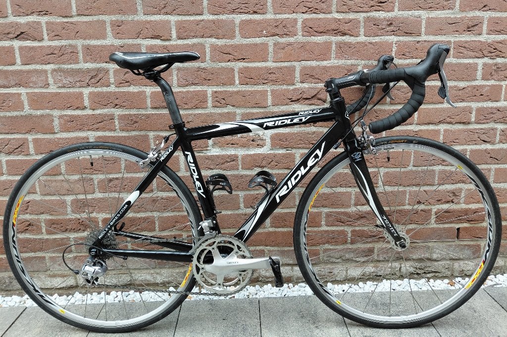 Alu racefiets met Shimano 10v, Ophalen, 28 inch, Gebruikt, Velgrem