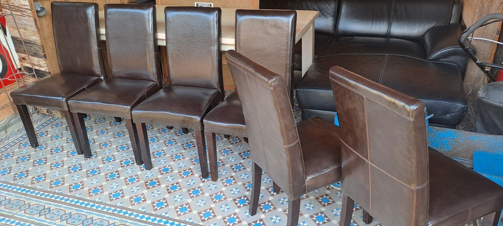 stoelen, Huis en Inrichting, Ophalen, Bruin