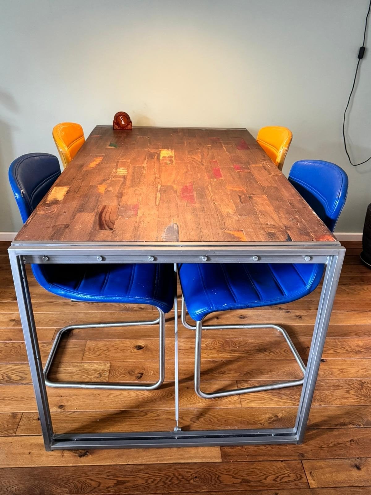 eettafel teakhout, Huis en Inrichting, Tafels | Eettafels, Ophalen, Teakhout