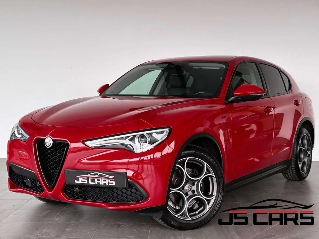 Alfa Romeo Stelvio 2.2 MJD SPORT-1ERPRO-GPS-CUIR-CARPLAY-CAM, Auto's, Alfa Romeo, Gebruikt, 4 cilinders, Leder, 5 deurs