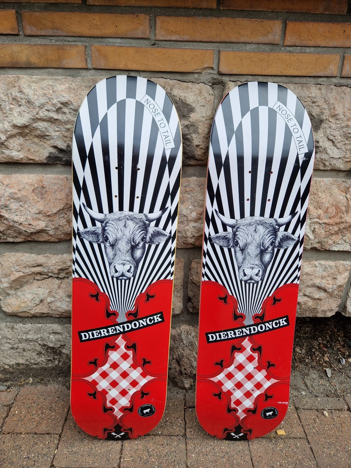 Uniek Dierendonck skateboard deck – exclusief verzamelobject, Sport en Fitness, Skateboarden, Ophalen of Verzenden, Zo goed als nieuw