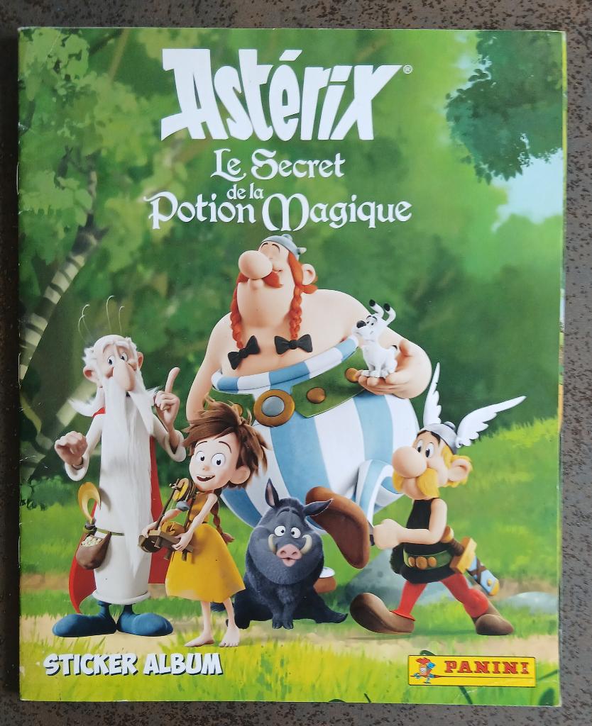 Album Panini - Astérix, le secret de la potion magique, Enlèvement