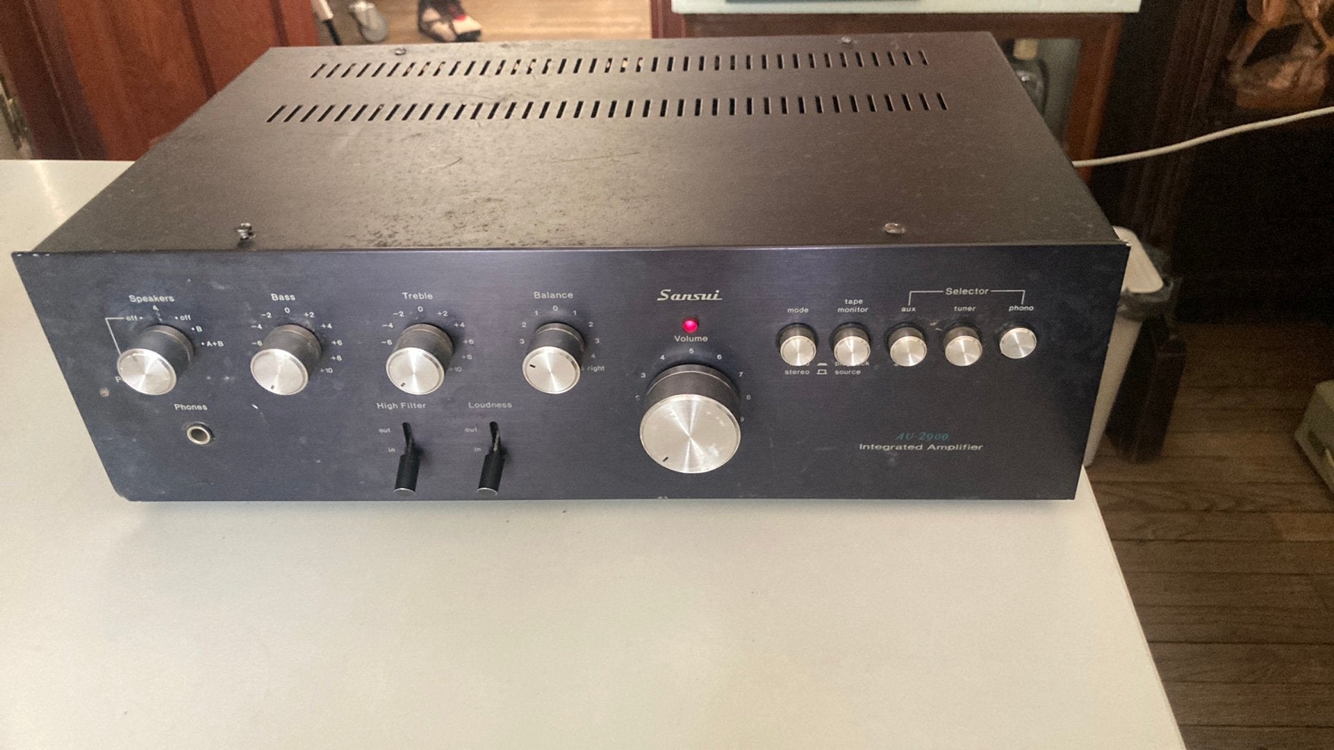 Sansui AU 2900 integrafed amplifier, Audio, Tv en Foto, Versterkers en Ontvangers, Gebruikt, 60 tot 120 watt, Overige merken, Ophalen