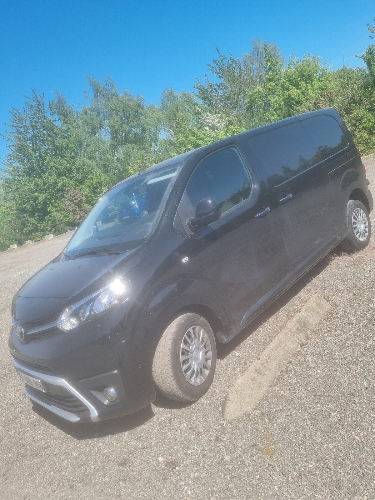 Toyota Proace 3-zits, ProAce, Zwart, Leder, Diesel