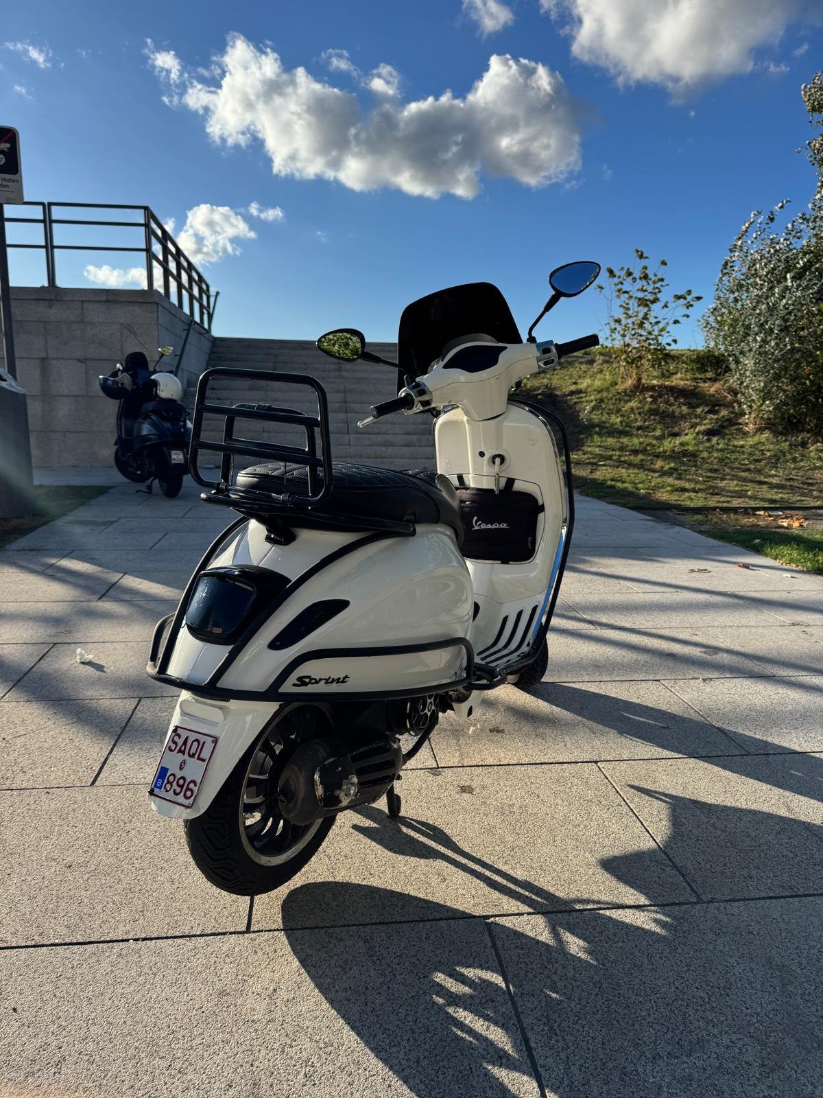 Vespa Sprint 2018 – Full 80cc iGET – A Klasse – Zeer proper, Vélos & Vélomoteurs, Scooters | Vespa, Enlèvement ou Envoi, Comme neuf