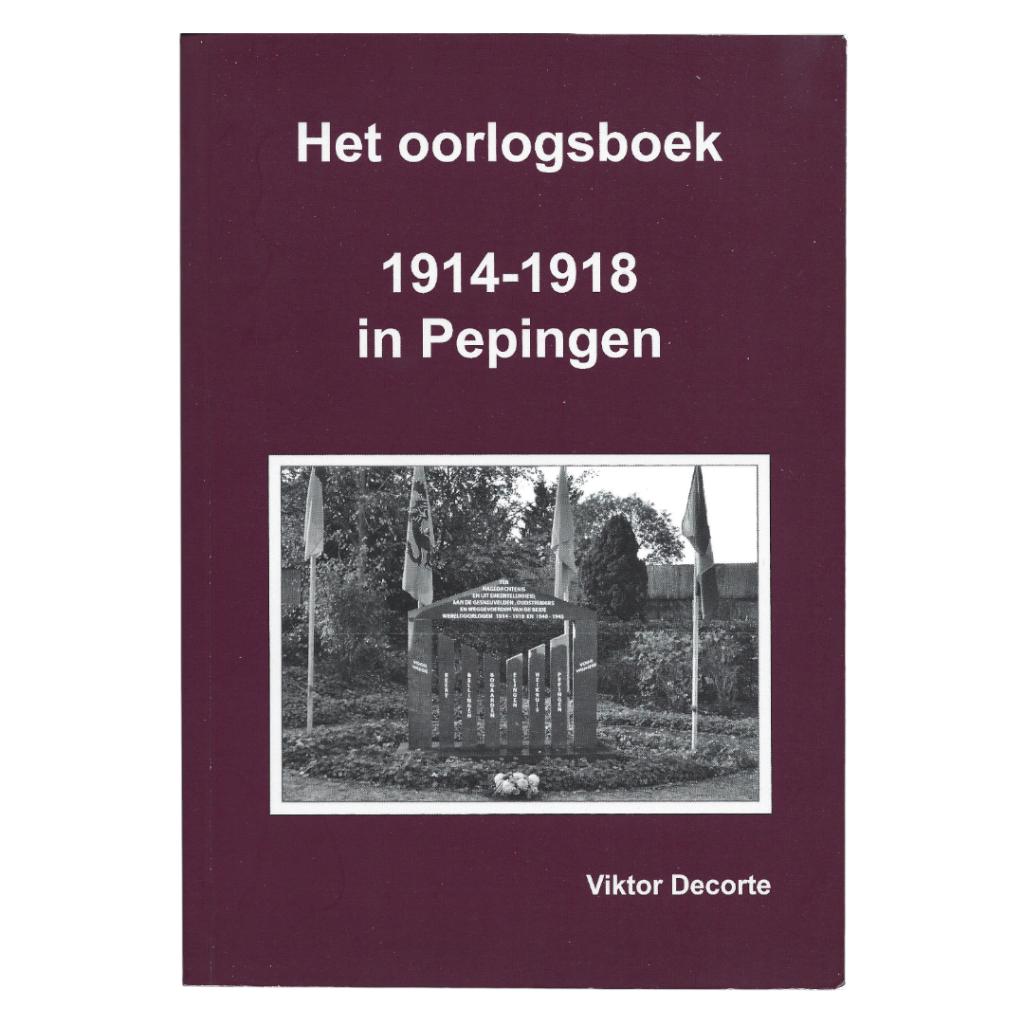 Le livre de guerre 1914-1918 à Pepingen, Enlèvement ou Envoi, Avant 1940, Utilisé, Autres sujets/thèmes
