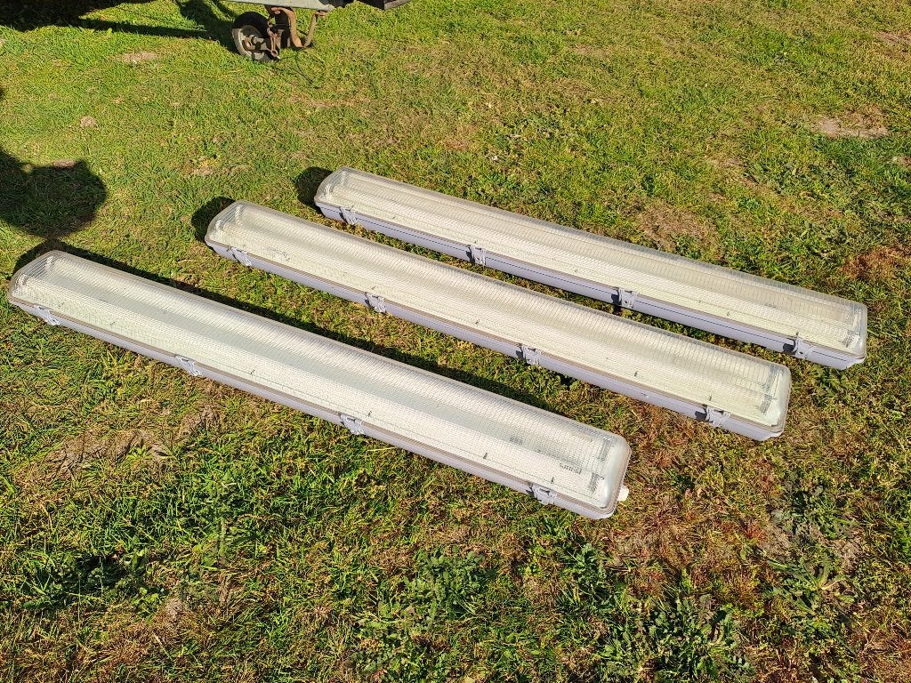 Lot TL-armaturen en lampen, Ophalen, Gebruikt, Lamp met armatuur