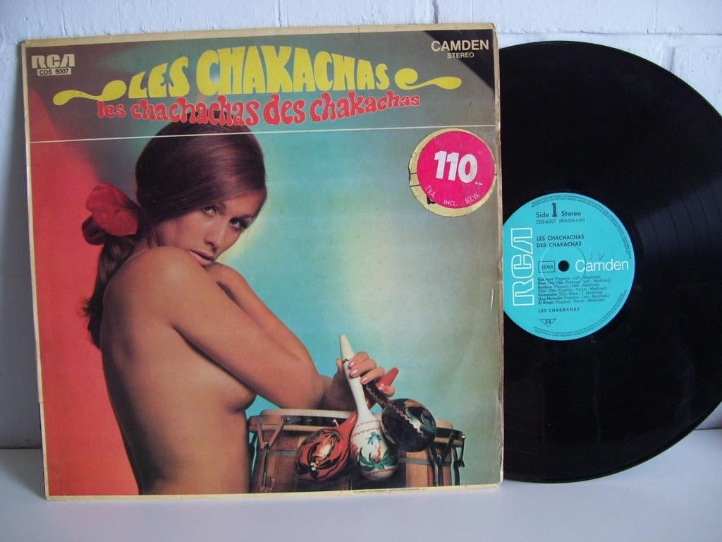 LES CHAKACHAS  les chachachas des chakachas, Cd's en Dvd's, Vinyl | Latin en Salsa, Ophalen of Verzenden, Gebruikt, 12 inch