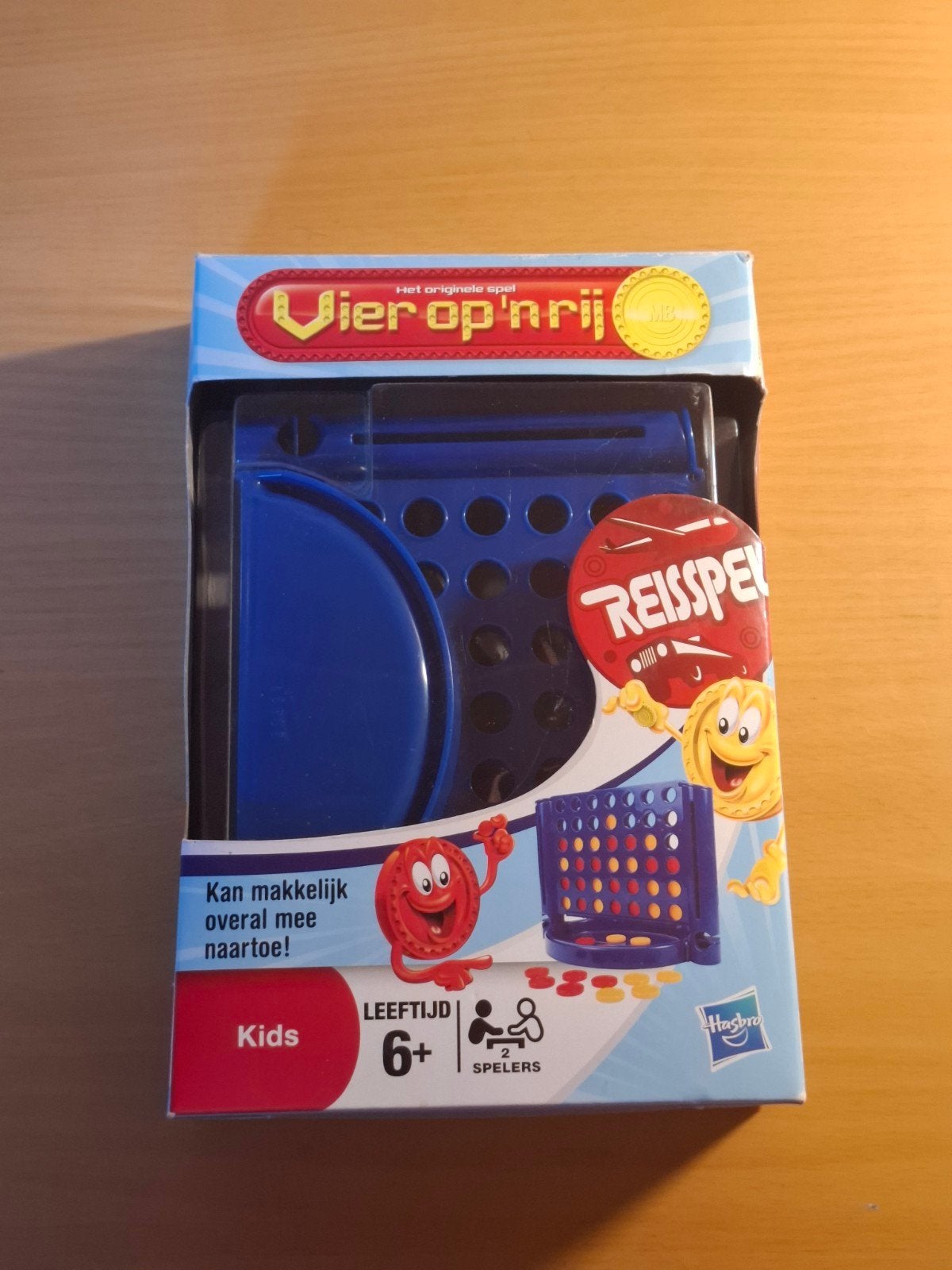Vier op en rij - Reiseditie, Ophalen, Een of twee spelers, MB spellen, Zo goed als nieuw