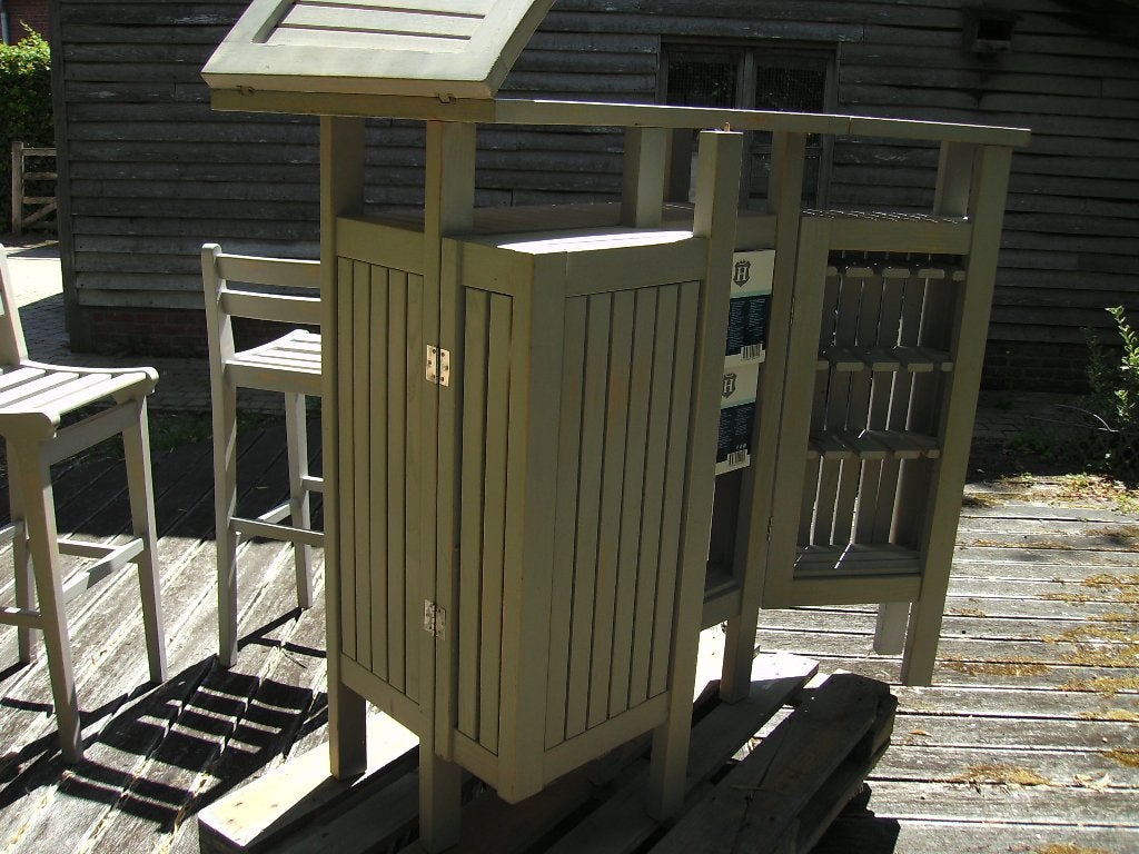Barmeubel + 6 barstoelen, Enlèvement, Comme neuf