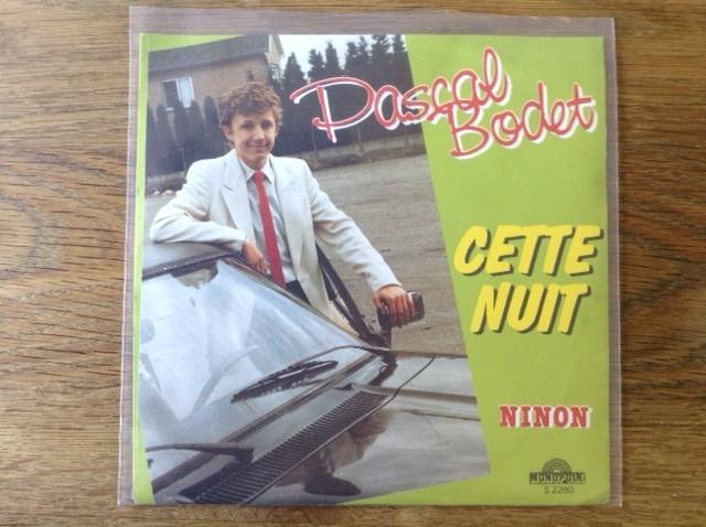 single pascal bodet, Cd's en Dvd's, Vinyl Singles, Beschermende buitenhoes, Fotohoes, Originele persing, Single, 1980 - 1989, Overige genres