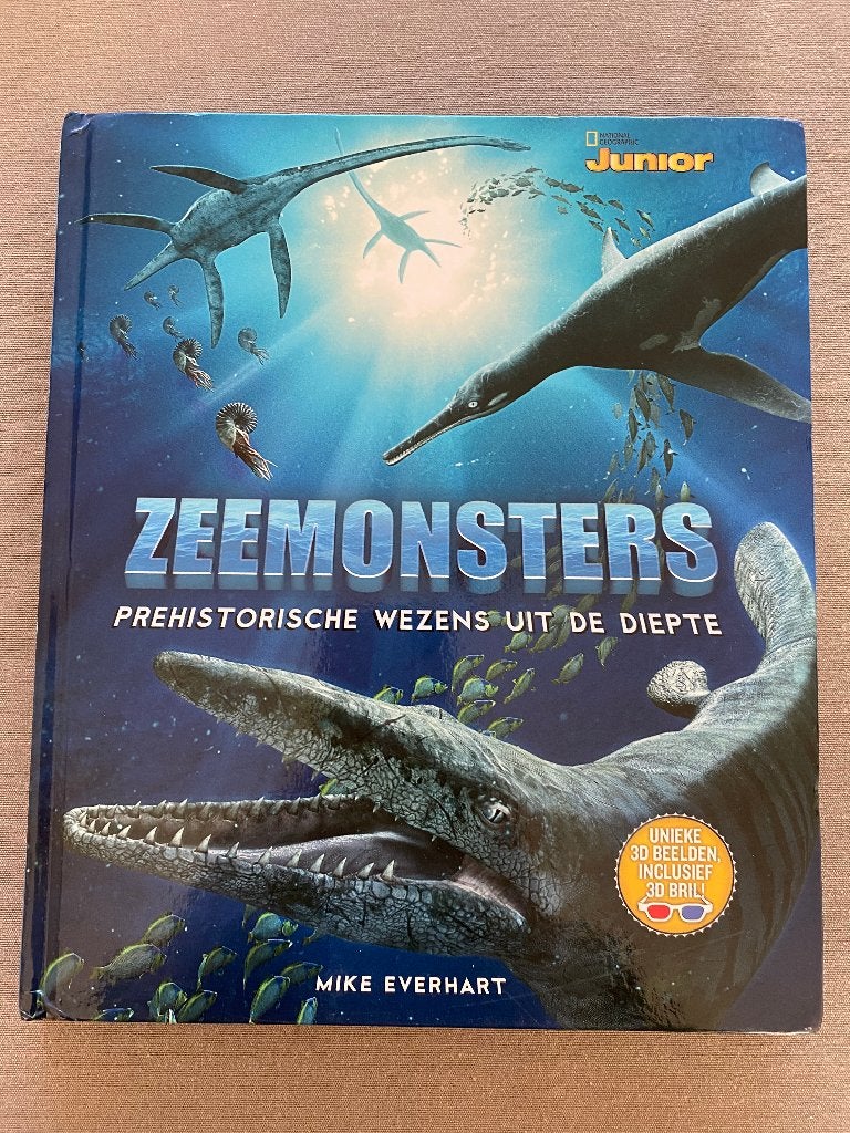 National Geographic Junior Zeemonsters boek, Boeken, Wetenschap, Nieuw, Natuurwetenschap, Ophalen of Verzenden