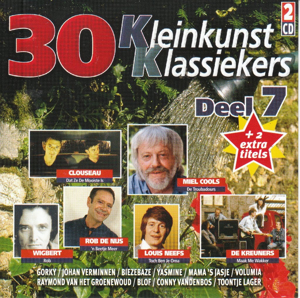 30 kleinkunstklassiekers 1, 3,4, 5 of 7: Belcanto, Vermander, Verzenden, Nederlandstalig