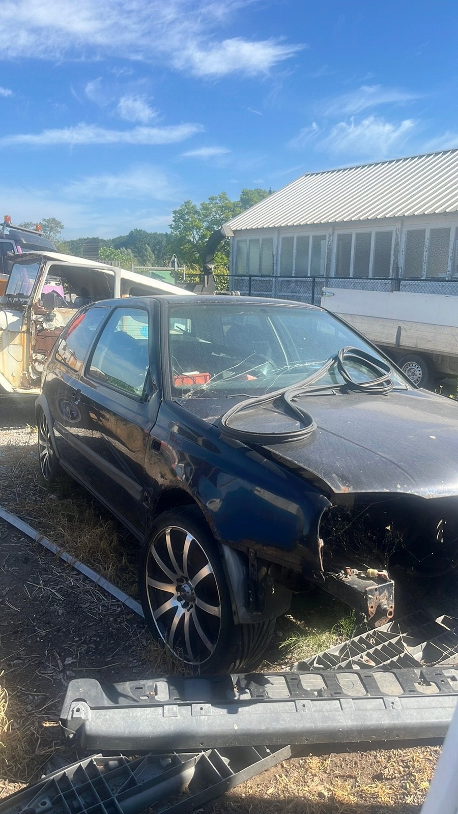 Golf 3 vr6, Enlèvement