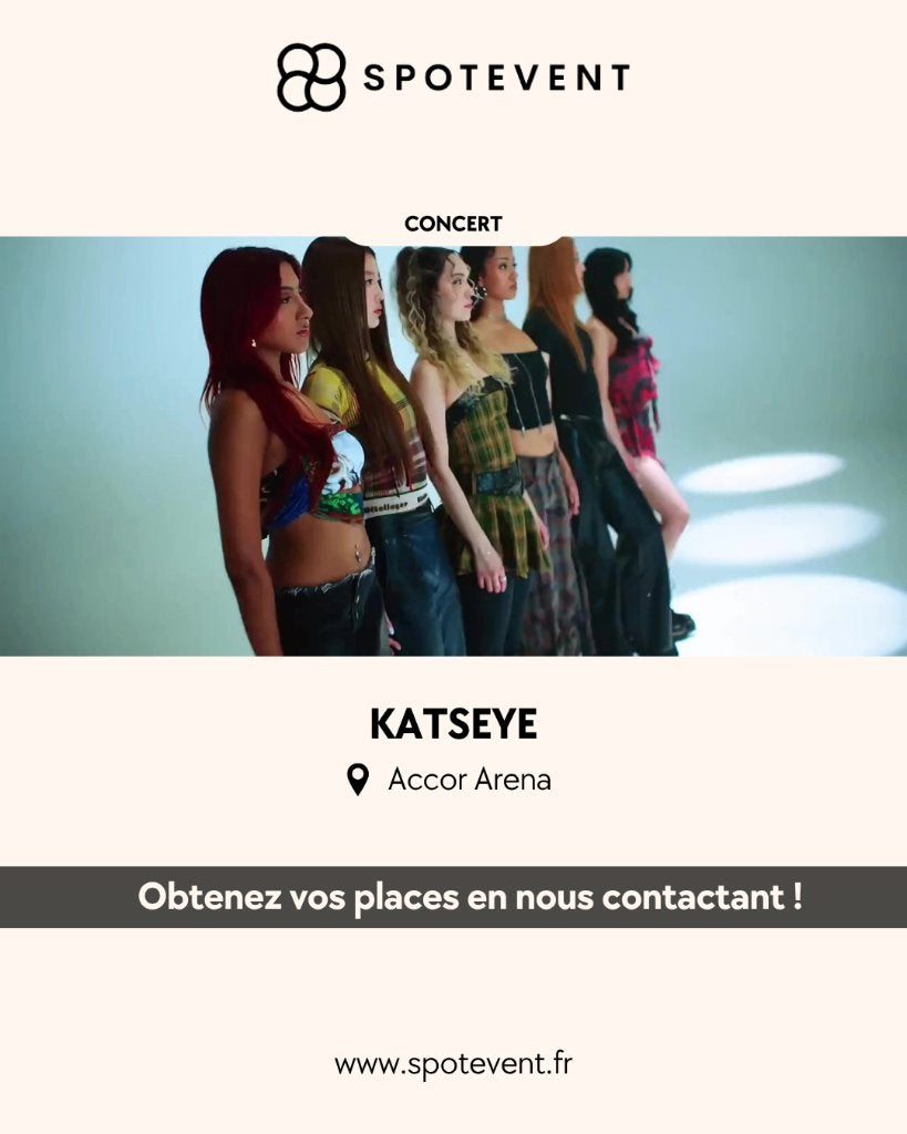 Katseye - Paris - Tickets
