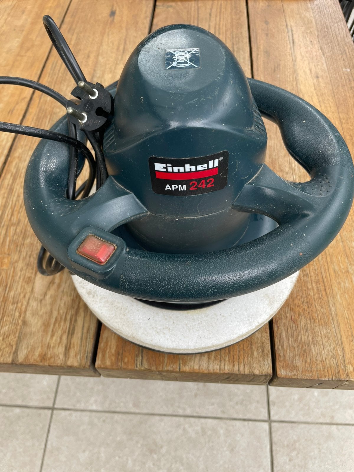 Polijstmachine, Ophalen