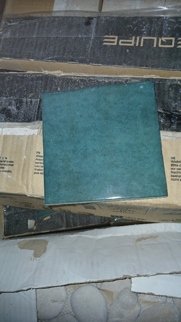Carrelages muraux verts neufs, Moins de 20 cm, Céramique, Enlèvement, Moins de 20 cm