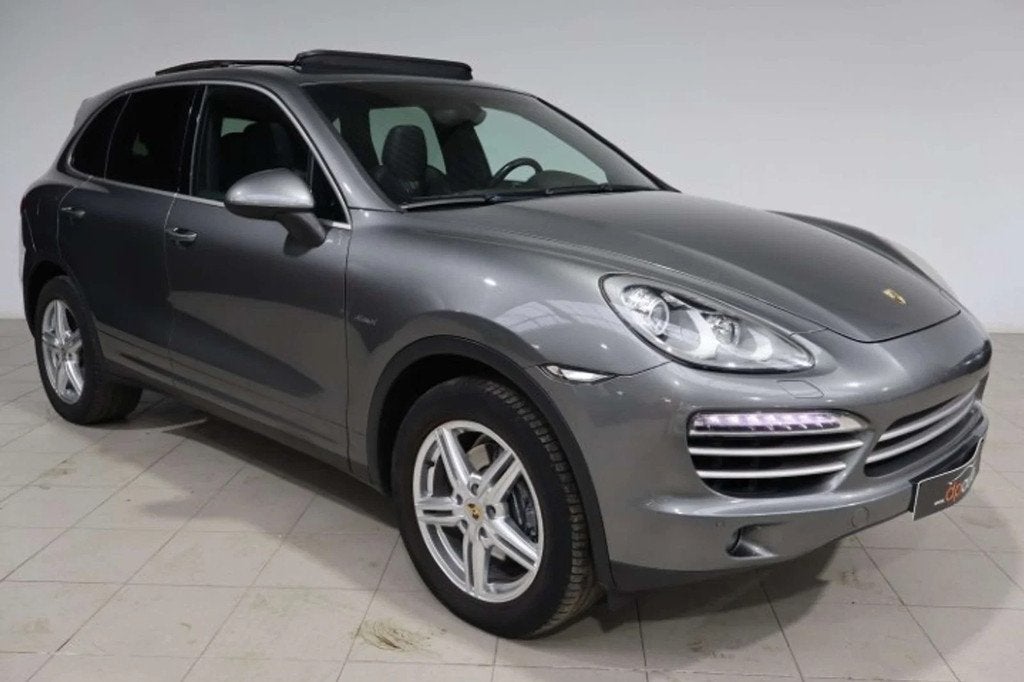 Porsche Cayenne Cayenne 3.0 D V6 Platinum EditionTiptronic S, Auto's, Automaat, Gebruikt, Lichtsensor, Zwart