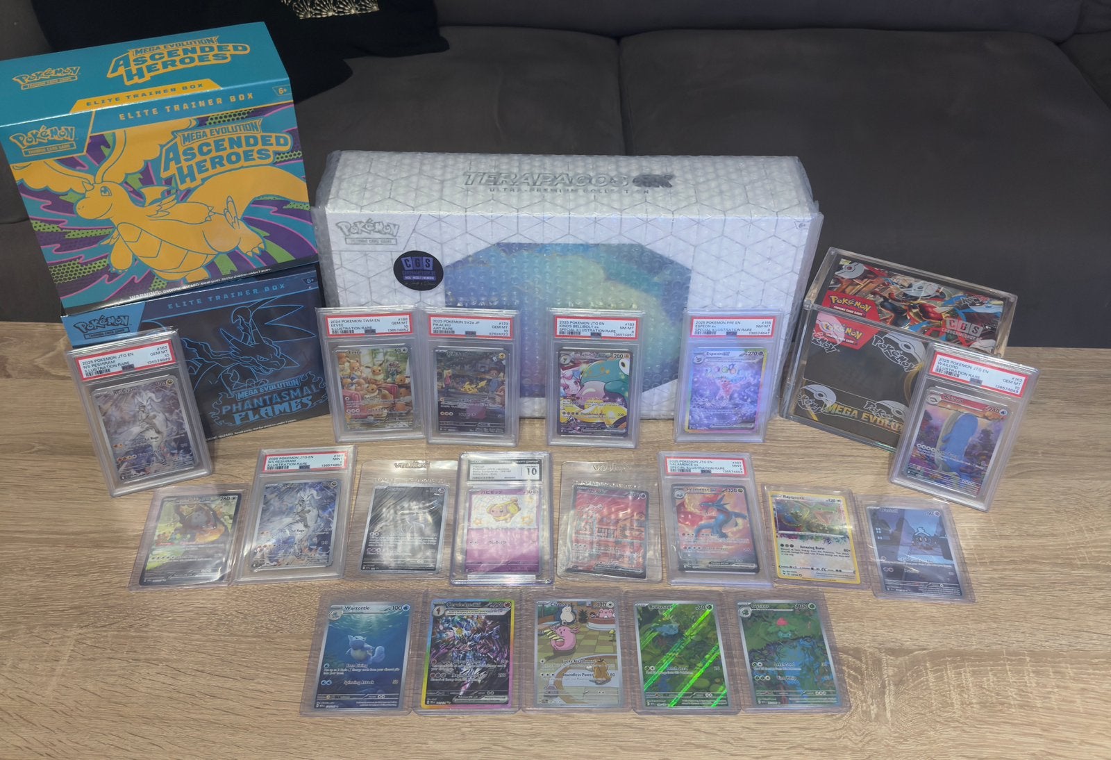 Pokémon collectie te koop |1.200+kaarten|Graded|Sealed|Hits, Enlèvement, Comme neuf