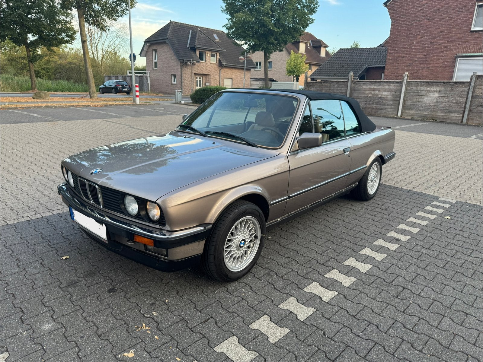 BMW E30 325i 1987 Cabrio, Auto's, BMW, Achterwielaandrijving, Sound system, Cabriolet, Beige