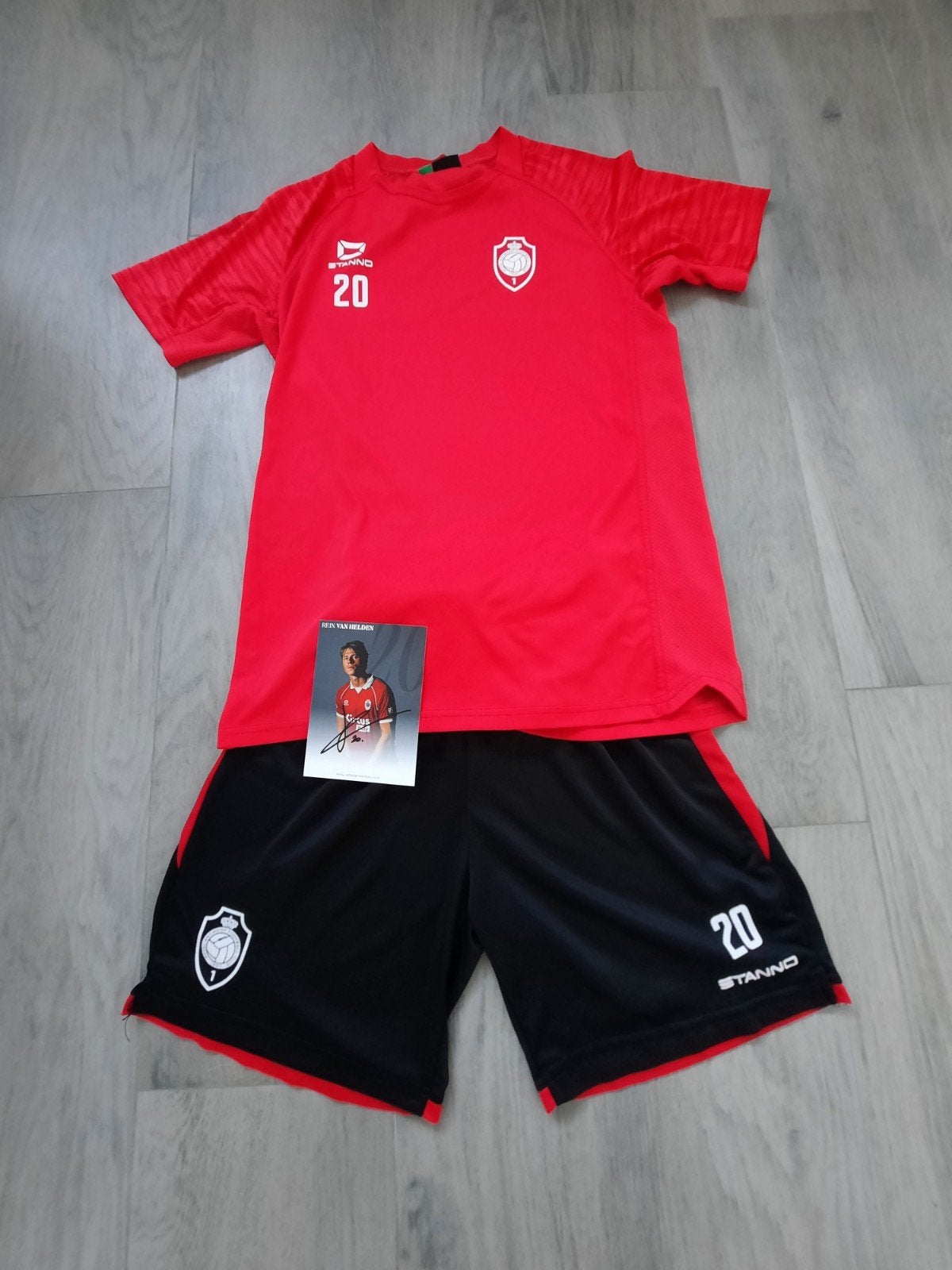 RAFC Rein Van Helden set, Taille L, Enlèvement ou Envoi, Comme neuf, Maillot