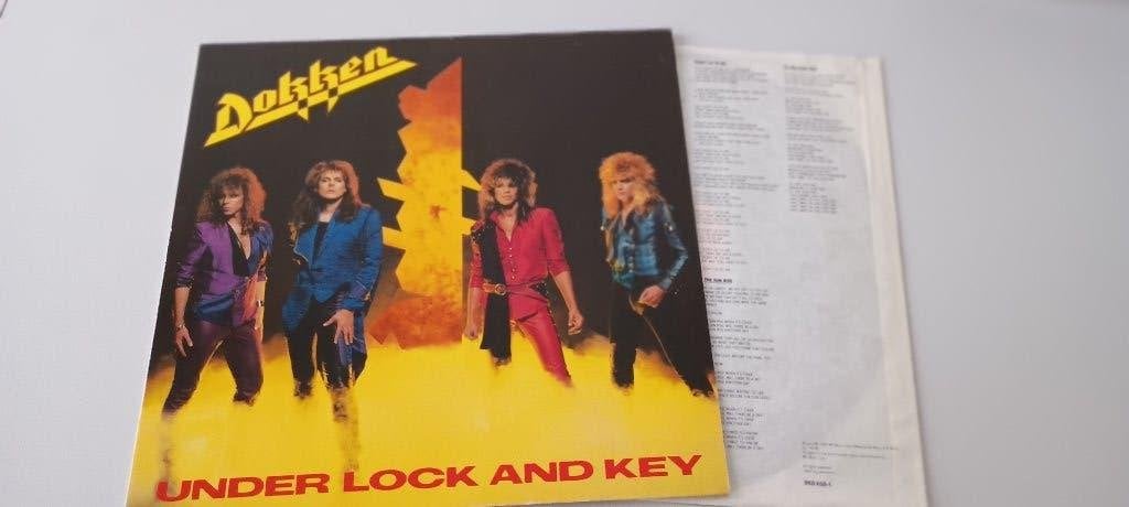 Vinyl DOKKEN Under lock and key 1985, LP, Originele persing, Ophalen of Verzenden, Zo goed als nieuw