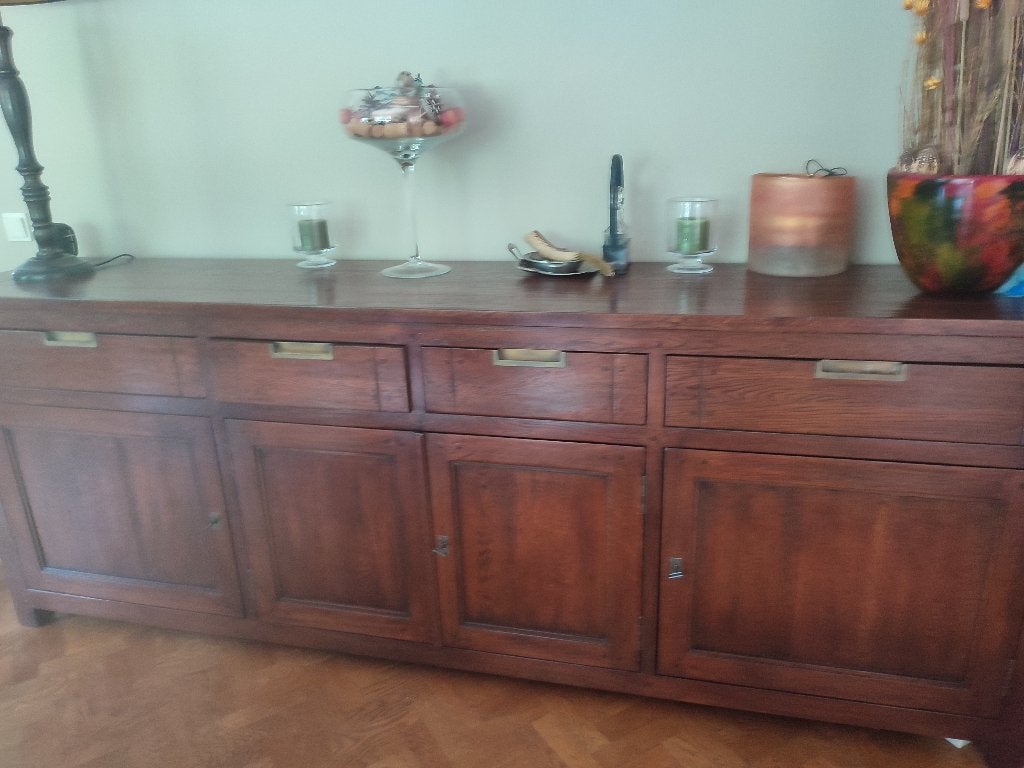 Commode, Franse eik, Comme neuf, Enlèvement, Chêne