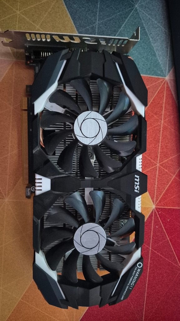 Carte graphique MSI GeForce GTX 1060, Enlèvement, Utilisé, Nvidia, HDMI