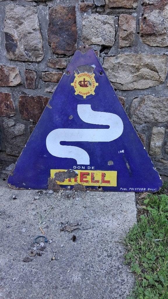 Plaque email SHELL RACB, Ophalen