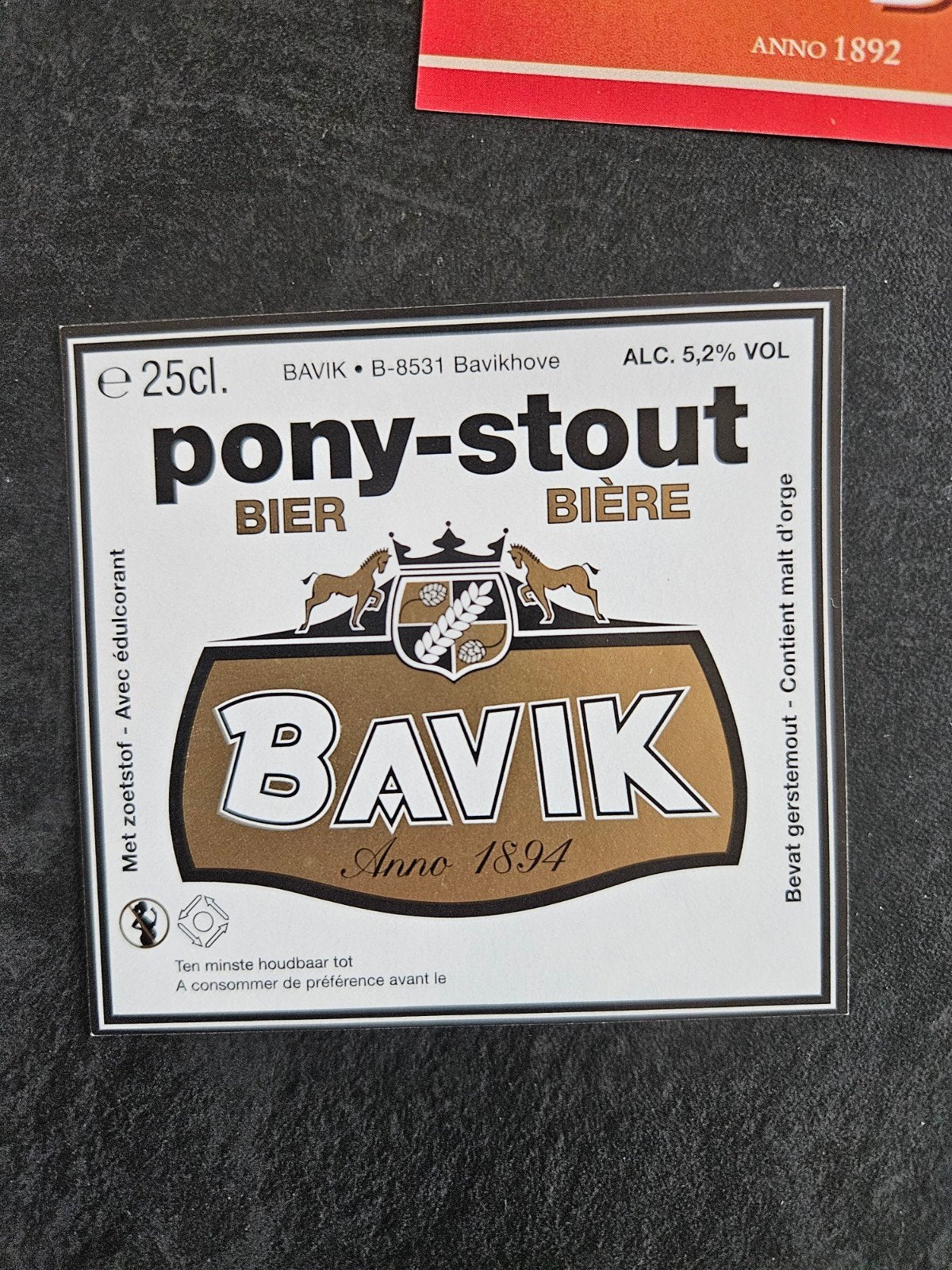 vieilles étiquettes de bière des années 80/90, Collections, Enlèvement ou Envoi