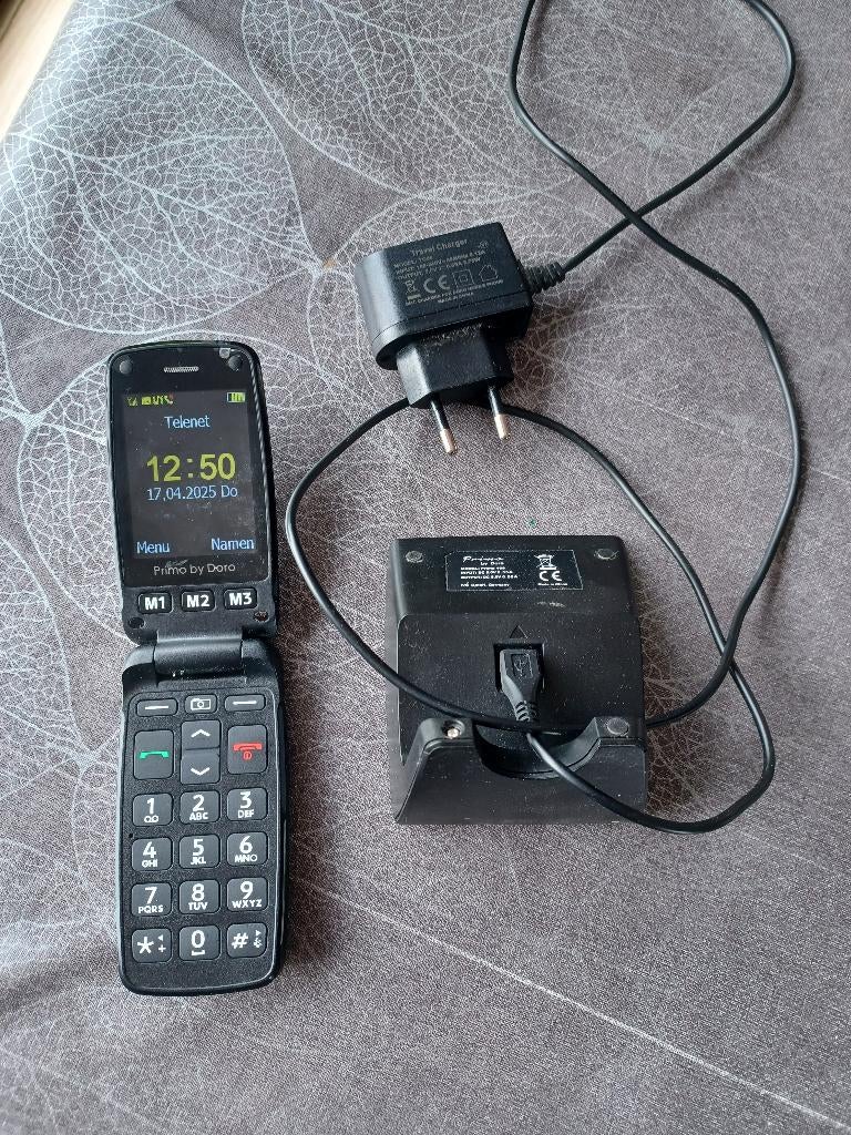 Senioren gsm Primo: nauwelijks gebruikte eenvoudige gsm, Telecommunicatie, Ophalen, Gebruikt, Geen camera