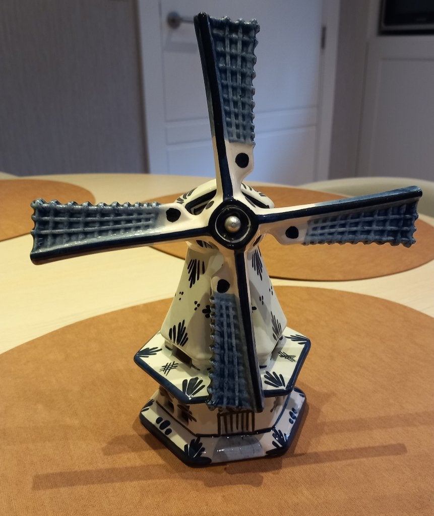 Delfts Blauwe molen., Antiek en Kunst, Ophalen of Verzenden