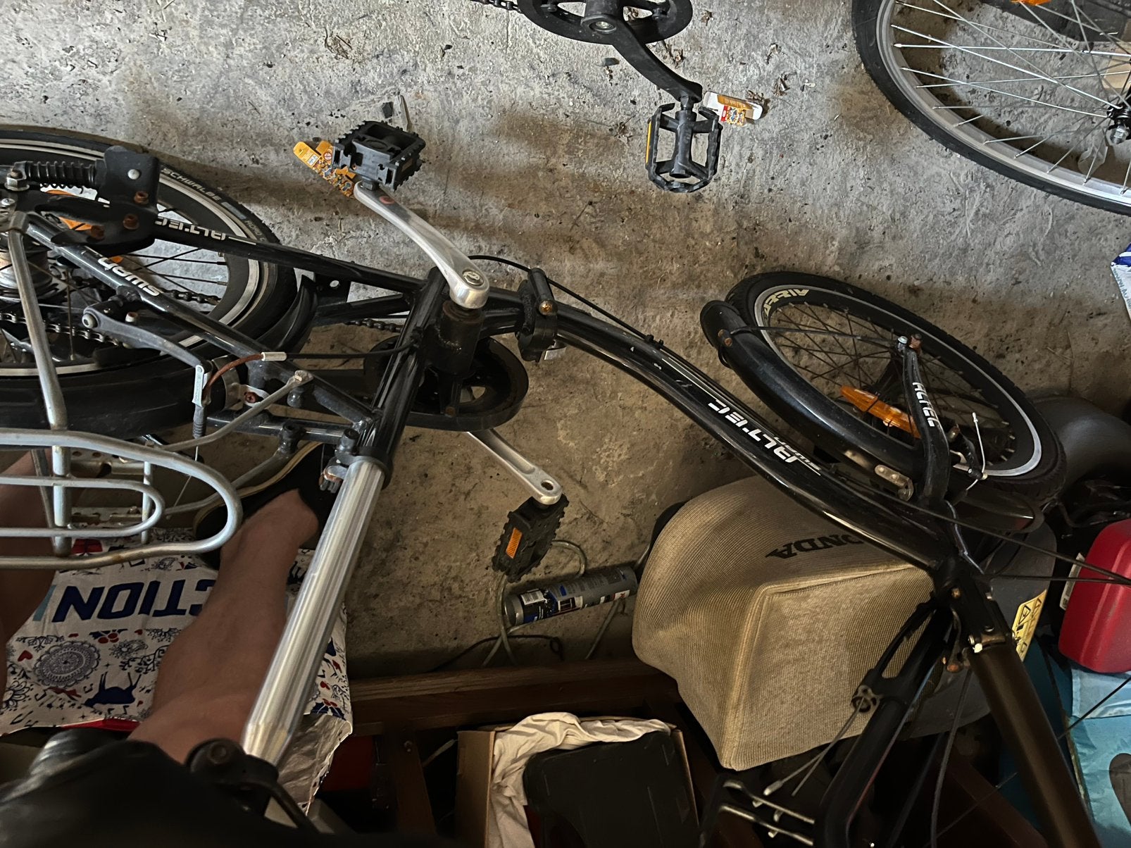 Fietsen, Enlèvement, Utilisé, Hommes
