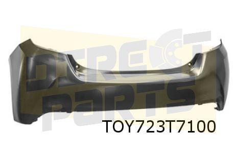 Toyota Yaris (9/14-4/17) achterbumper (te spuiten) Origineel, Neuf, Arrière, -, Toyota
