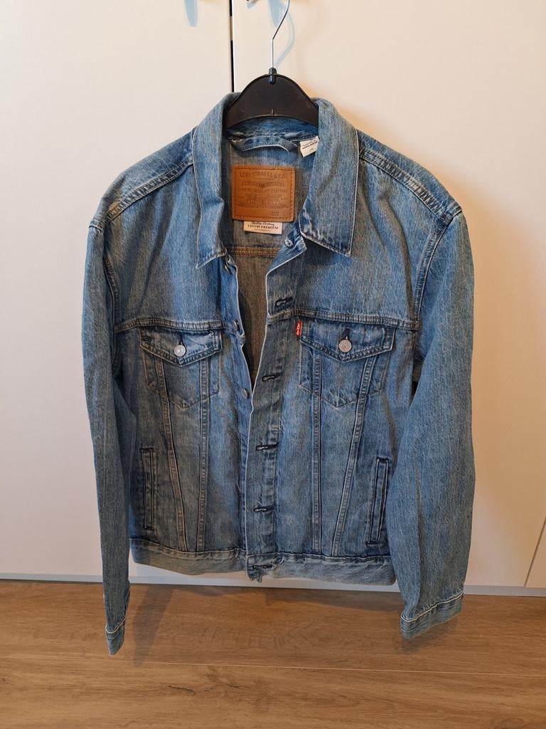 Jeansvest Levi strauss en co heren maat L, Ophalen, Maat 52/54 (L)