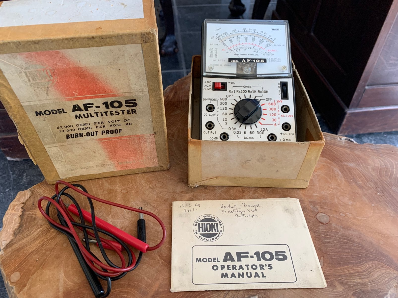 HIOKI AF-105, Doe-het-zelf en Bouw, Meetapparatuur, Ophalen of Verzenden, Gebruikt, Multimeter