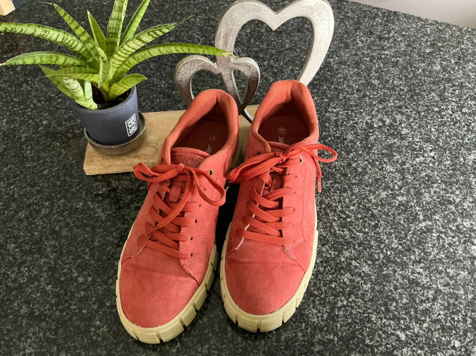 Sneakers maat 41, Kleding | Dames, Oranje, Ophalen of Verzenden, Zo goed als nieuw, Sneakers