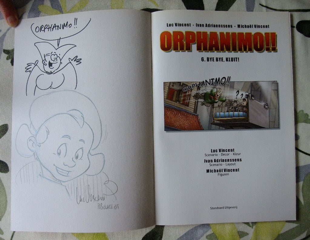 Orphanimo!! 6: Bye bye, kluit - met 2 fantekeningen! - NIEUW, Ophalen of Verzenden, Nieuw