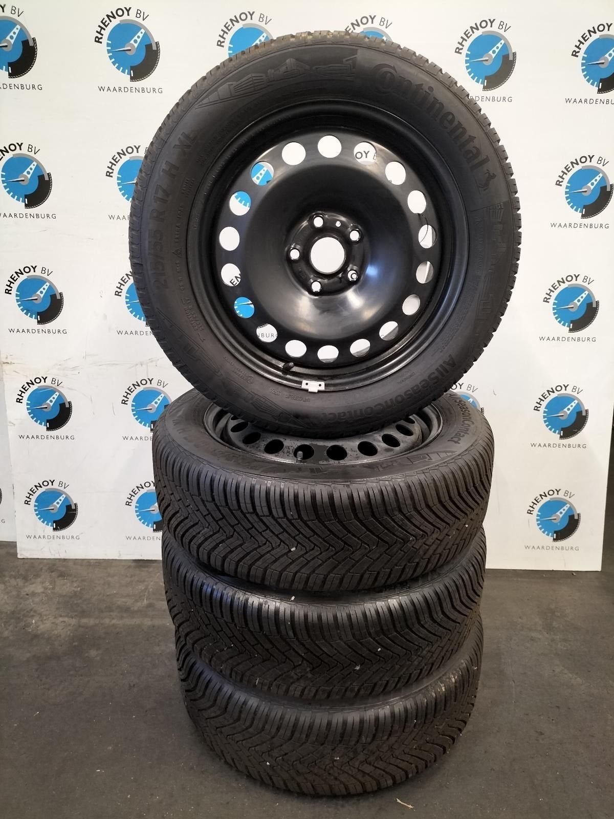 Ford Transit connect 2024 all season 215/55/17 continental, Auto-onderdelen, -, -, Banden en Velgen, 17 inch