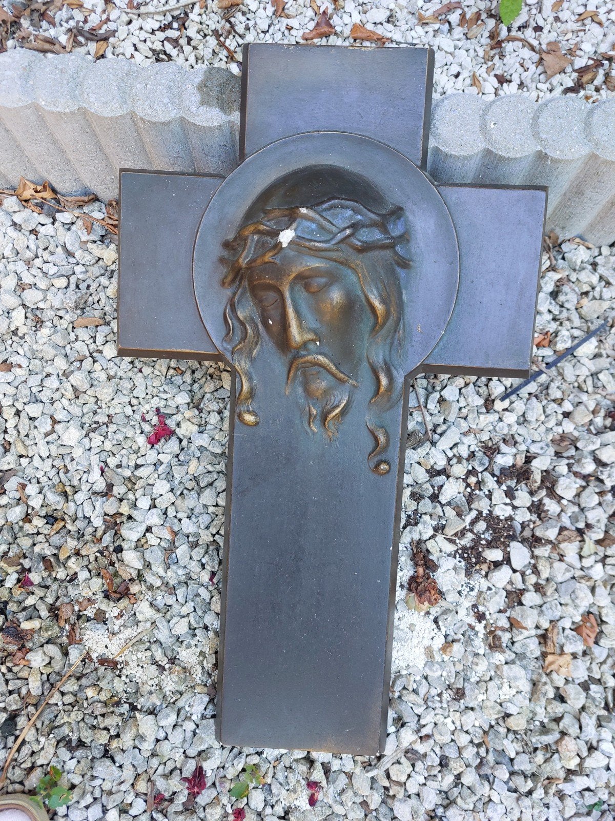 VINTAGE KRUIS MET JEZUS, Antiek en Kunst, Ophalen