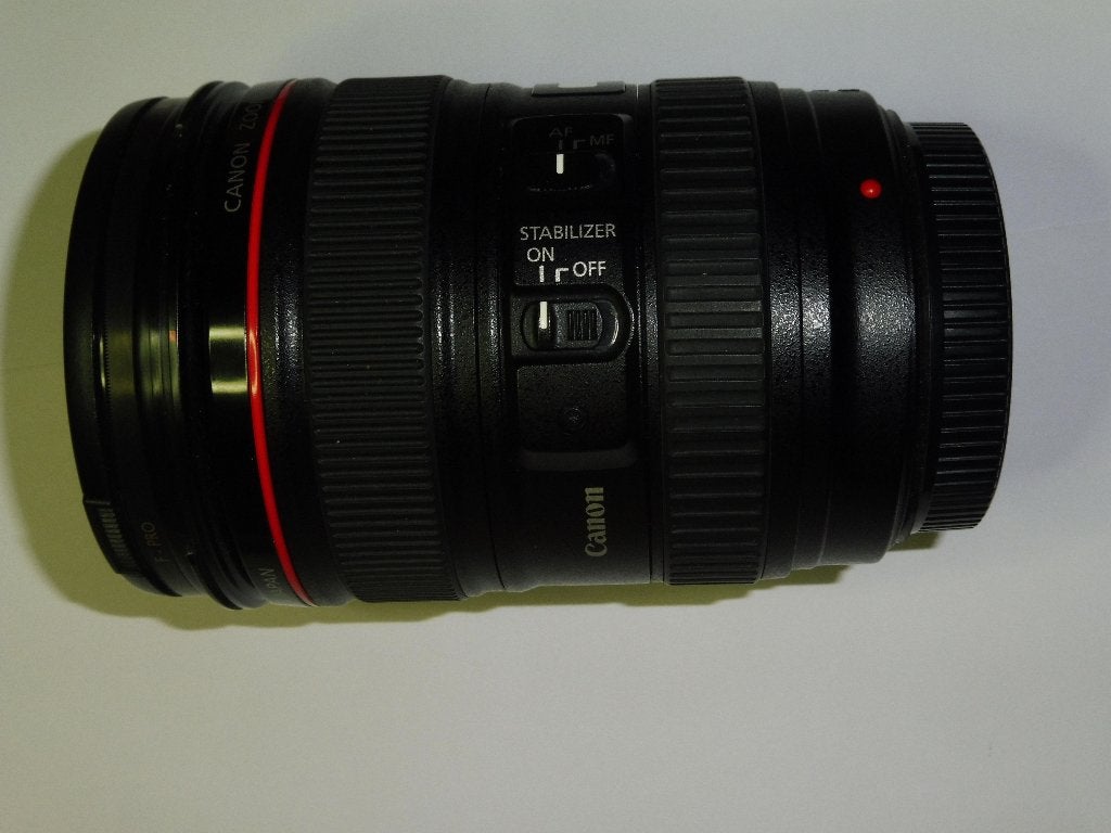 Canon lens EF 24 - 105 mm, Audio, Tv en Foto, Macrofunctie, Canon, Overige typen, Ophalen of Verzenden