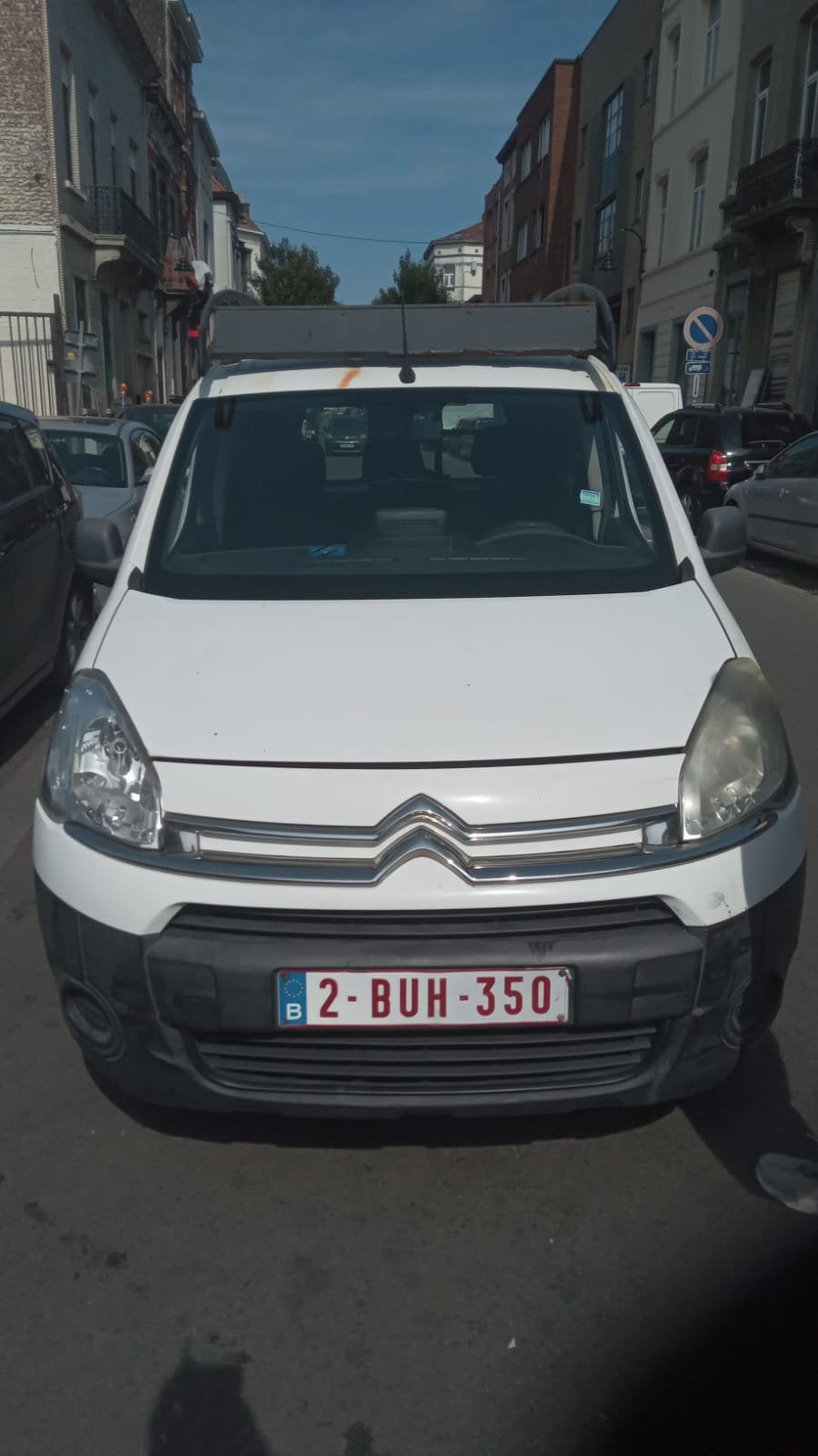 BERLINGO 3pl AIRCO 2011 225.000KM EURO5, Autos, Euro 5, Boîte manuelle, Autre carrosserie, Berlingo