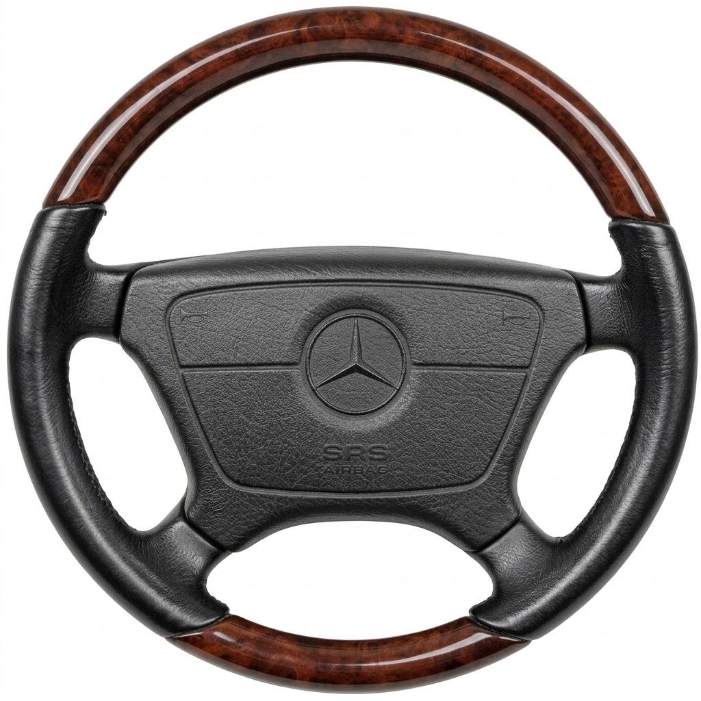 mercedes benz w140 steering wheel, Enlèvement ou Envoi, Utilisé, Mercedes-Benz