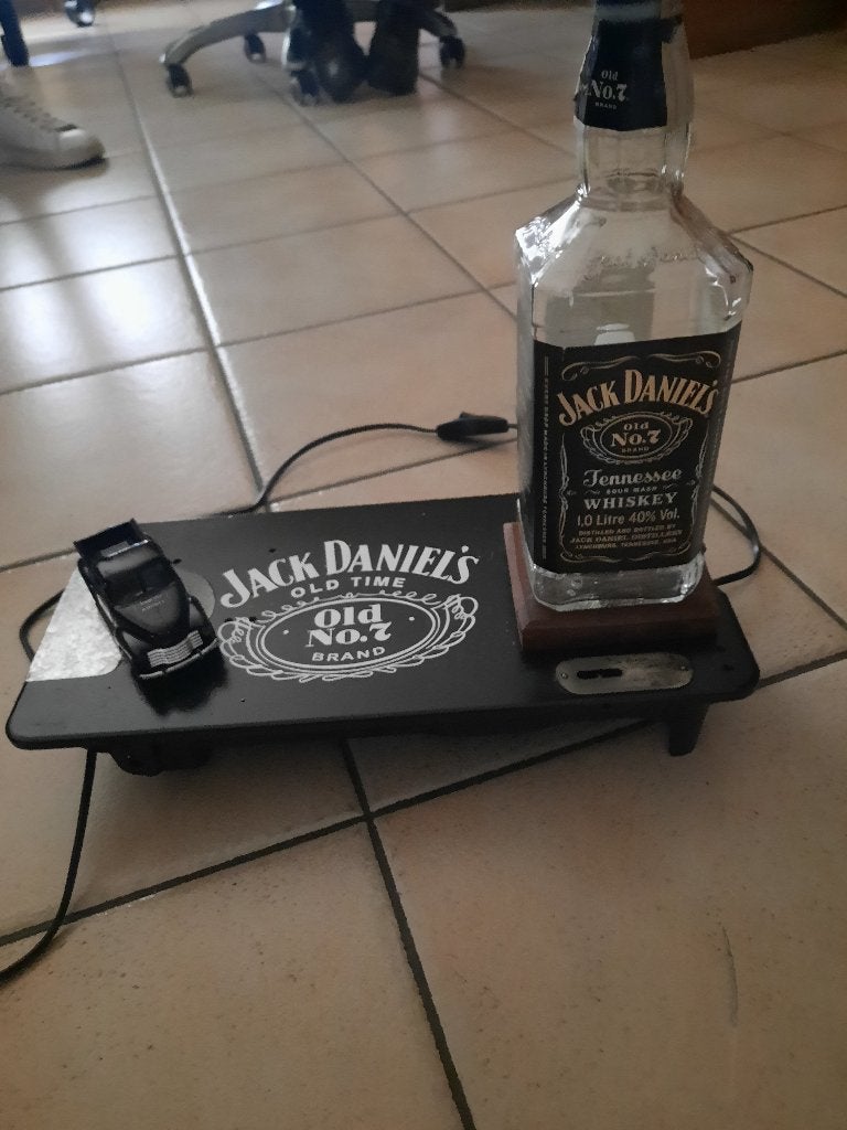 lamp jack daniels, Enlèvement, Comme neuf, Ustensile