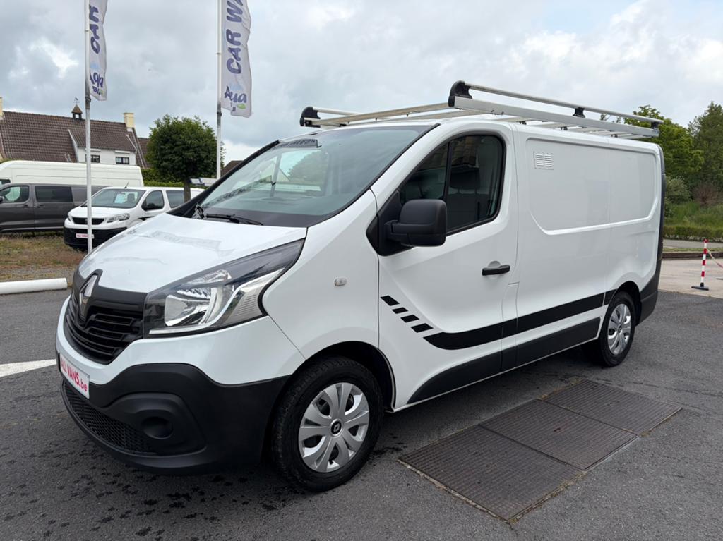 Renault Trafic*L1/H1*1.6DCI*Airco*GPS*1e eig.*MET INRICHTING, Voorwielaandrijving, Stof, Euro 6, Wit