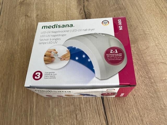 Medisana LED - UV nageldroger, Ophalen of Verzenden, Zo goed als nieuw, Hand- en Voetverzorging