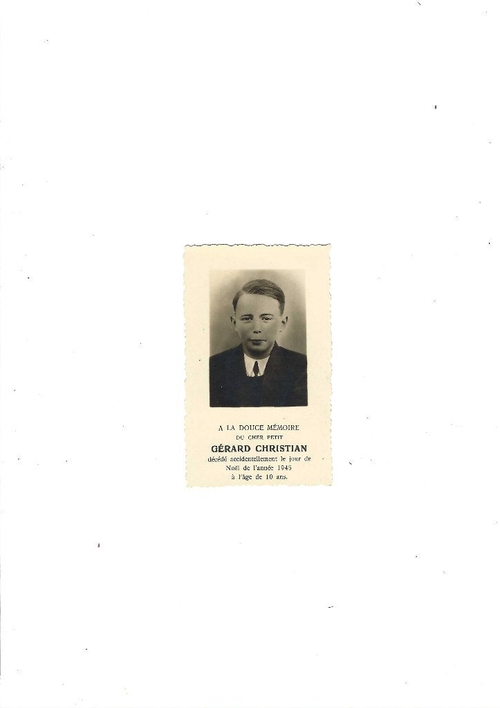 Souvenir de décès, Envoi