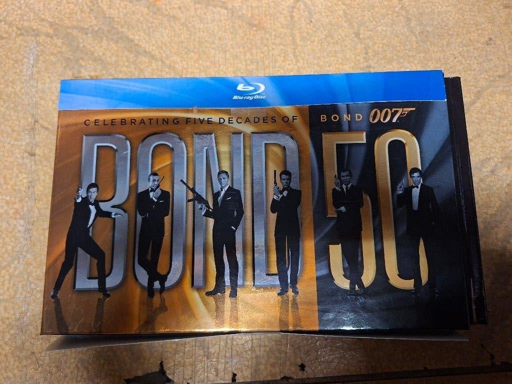 Bluray James bond 50 jaar, CD & DVD, Blu-ray, Enlèvement, Comme neuf, Coffret